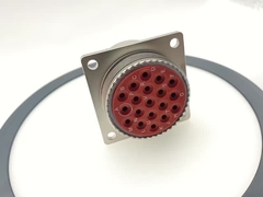 19 Pins femininos MIL-DTL-26482 Conector Níquel Finch Mil DTL 26482 Série II