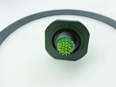 Receptaculo de Jam Nut MIL-DTL-38999 Série 3 7A PCB Tipo Mil 38999 Conectores Circulares