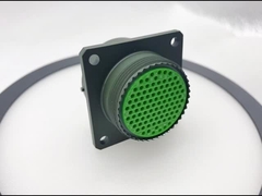 Conectores circulares de liga de alumínio 38999 série 1 -55°C a 125°C Mil 38999