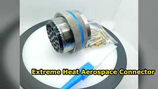 Solução aeroespacial confiável de alta temperatura do conector circular EN2997