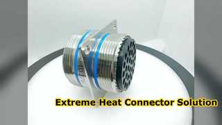 EN2997KE02430M6 High Temperature Firewall Connector