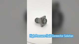 Análise do conector de fluido de alta pressão KAIDA MCR05 Z D01