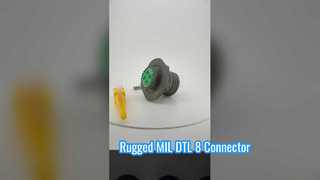Desempenho robusto do conector MIL DTL 8