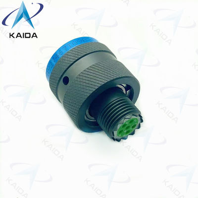 Qualidade  Versatile MIL-DTL-38999 Series 1 D38999 Series Connectors Cadmium 6 Male Pins fábrica
