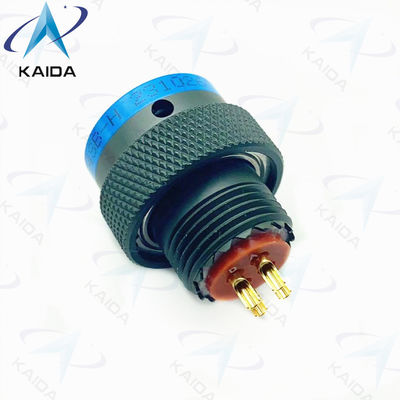 qualidade  7.5A Mil Dtl 38999 Series Ii 4 Female Pins Olive Green Cadmium D38999 Series 2 fábrica