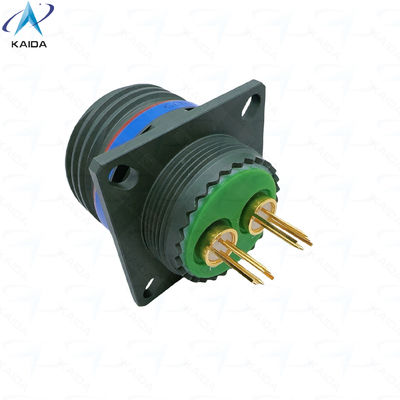 qualidade  Olive Green Cadmium Quadrax PCB Receptacle Contacts 8D0C17W82PN Custom Quadrax PCB Contacts.8D series D38999 fábrica