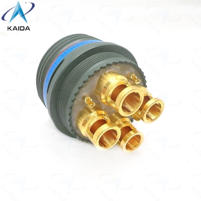 qualidade  6 Contact Olive Green Cadmium Plug for Exceptional Durability and Reliability.D38999 Series Epoxy Potting.D38999/26WJ28SB-H.Solder Power Contacts fábrica