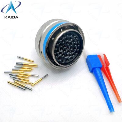 Qualidade  MIL-DTL-83723, SERIES III CONNECTORS  WITH BAYONET COUPLING，M83723/77R2039N，Straight plug,  RFI grounding,Shell Size 20 with Contact layout 20-39. fábrica