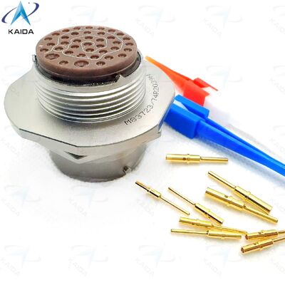 Qualidade  MIL-DTL-83723, SERIES III CONNECTORS  WITH BAYONET COUPLING，M83723/74R2039N，Jam Nut Receptacle,  Shell Size 20 with Contact layout 20-39. fábrica