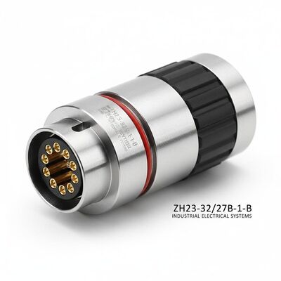 Qualidade  Crimp Contact Type ZH23-32/27B-1-B Bayonet Coupling Connector Perfect Choice for Industrial Electrical Systems fábrica