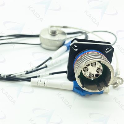 20KC04N Conectores de Fibra Ótica Cinco Chaves ARINC801 Conector Anti-Inserção Errada