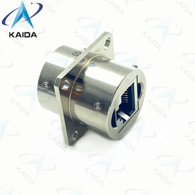 YW122F01 RJ45 Conector Circular YW Conectores D38999 Rj45 Baioneta Tipo Triplo Filamento