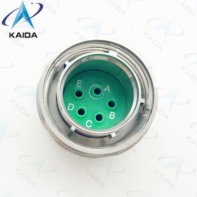 MIL-DTL-38999 Série III Plug D38999/26KE05PN aço inoxidável passivado 5 pinos femininos