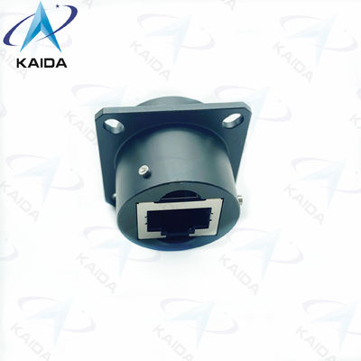 Conectores circulares RJ45 USB Transferência de dados -25°C a 125°C Conectores de tomada de avião