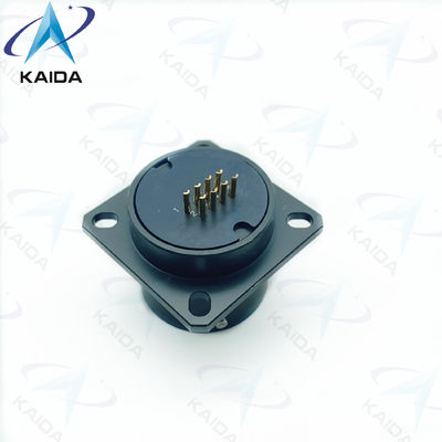 Conectores circulares RJ45 USB Transferência de dados -25°C a 125°C Conectores de tomada de avião