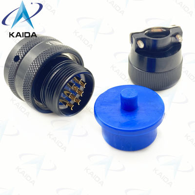 10 Contatos Plug Conector elétrico Round Pin -55C a 125C Conector circular Plug
