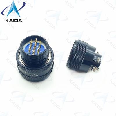 10 Contatos Plug Conector elétrico Round Pin -55C a 125C Conector circular Plug