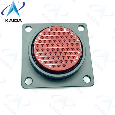 66 Pins Machos Mil DTL 38999 Ii Oliveira Verde Revestimento de Cádmio MIL-DTL-38999 Conector