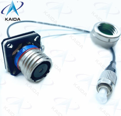 Conectores de fibra óptica duráveis Durabilidade 1000 ciclos de acasalamento D38999 Conector