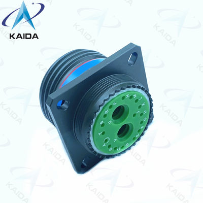 MIL-DTL-38999 Série III Conector D38999/20WG79PN Alta e Baixa Frequência Mistura de Oliveira Verde Cadmio