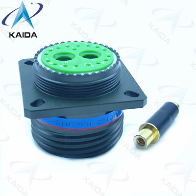 MIL-DTL-38999 Série III Conector D38999/20WG79PN Alta e Baixa Frequência Mistura de Oliveira Verde Cadmio