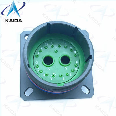 MIL-DTL-38999 Série III Conector D38999/20WG79PN Alta e Baixa Frequência Mistura de Oliveira Verde Cadmio