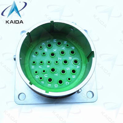 Plug de liga de cobre MIL-DTL-38999 série 1 24 pinos femininos Mil D38999 conectores