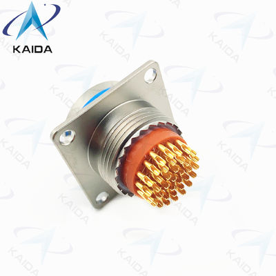 Conector de concha de alumínio MIL-DTL-38999 Série 2 37 Pins Machos MIL-DTL-38999