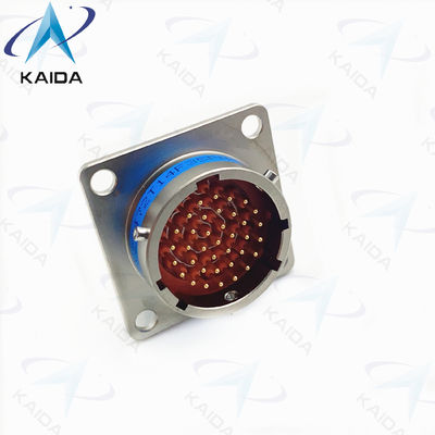 Conector de concha de alumínio MIL-DTL-38999 Série 2 37 Pins Machos MIL-DTL-38999