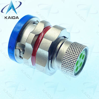 Electroless Nickel Plating Custom Connectors 5 Pins Feminino Miniatura Conector Circular
