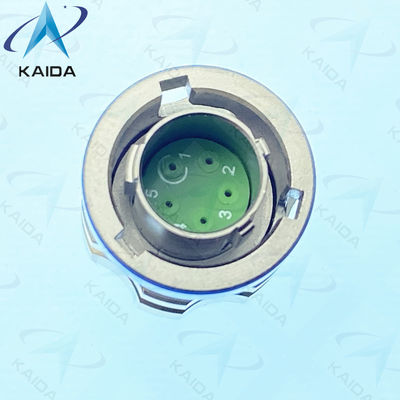Electroless Nickel Plating Custom Connectors 5 Pins Feminino Miniatura Conector Circular