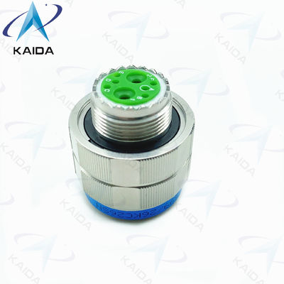 Plug R com acabamento de contacto dourado para MIL-DTL-38999 Série III.8 Pins femininos de aço inoxidável passivado D38999/26KC26SN