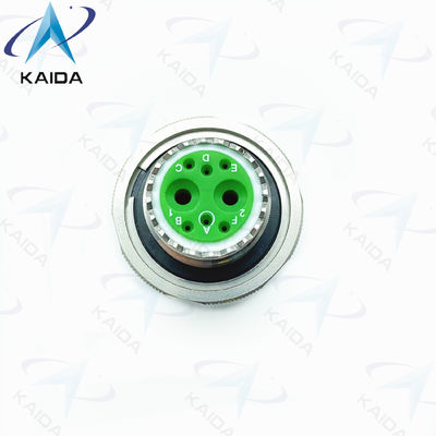 Plug R com acabamento de contacto dourado para MIL-DTL-38999 Série III.8 Pins femininos de aço inoxidável passivado D38999/26KC26SN