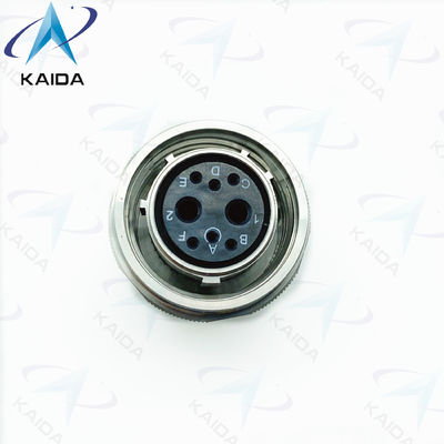 Plug R com acabamento de contacto dourado para MIL-DTL-38999 Série III.8 Pins femininos de aço inoxidável passivado D38999/26KC26SN