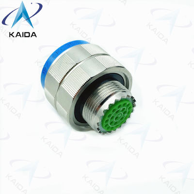 22 Pins femininos MIL-DTL-38999 Conector de aço inoxidável passivo D38999 Série III