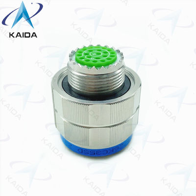 22 Pins femininos MIL-DTL-38999 Conector de aço inoxidável passivo D38999 Série III
