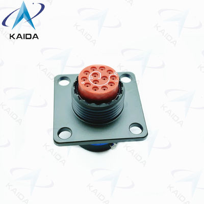 Montador de parede D38999 Série 2 Receptacle 500V 38999 Ethernet Connector 13 Pins femininos.MS27497T10B35S
