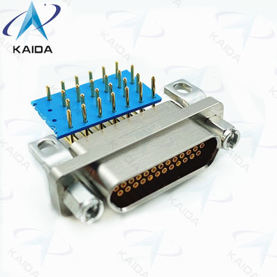 5A MIL-DTL-83513 Conectores Micro-D 90° PCB Conector retangular J30J-25ZKWP