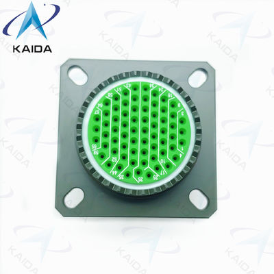 Conector de recipiente de tamanho de concha 19 D38999 Série 3 Conector Cadmio verde-oliva