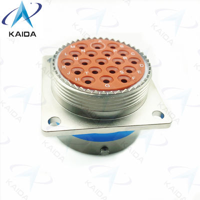 19 Pins femininos MIL-DTL-26482 Conector Níquel Finch Mil DTL 26482 Série II
