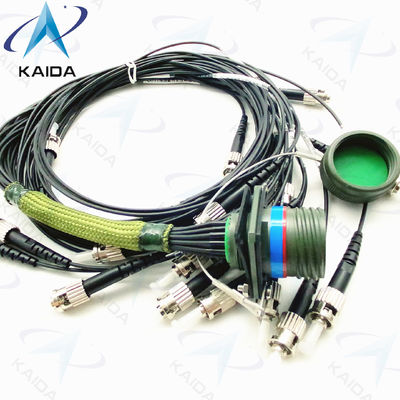 Conectores de fibra óptica de metal Conectores de fibra óptica de 0,5 m Conectores de fibra óptica de cabo