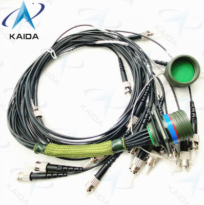 Conectores de fibra óptica de metal Conectores de fibra óptica de 0,5 m Conectores de fibra óptica de cabo