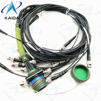 Conectores de fibra óptica de metal Conectores de fibra óptica de 0,5 m Conectores de fibra óptica de cabo