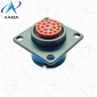 22 Pins Machos D38999 Série 2 Conector Crimp Box Receptaculo de Montagem D38999 Mil Spec