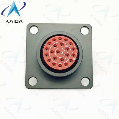 22 Pins Machos D38999 Série 2 Conector Crimp Box Receptaculo de Montagem D38999 Mil Spec