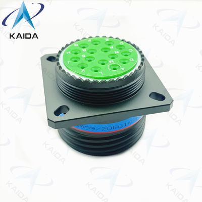 Conector circular com rosca MIL-DTL-38999 Série 3 16 pinos D38999 20WG16PN