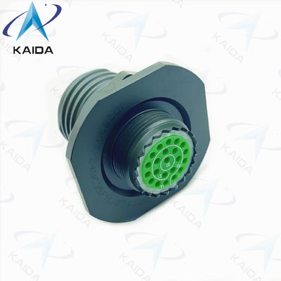 22 Pins Machos MIL-DTL-38999 Conector III Cadmio verde-oliva D38999 24WC35PN
