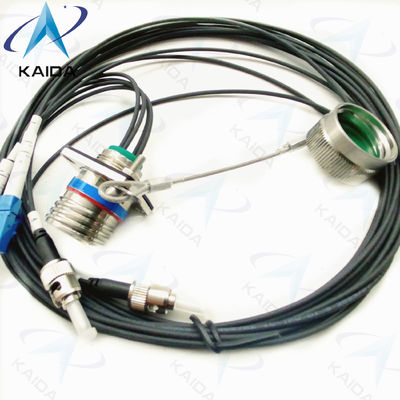 Conectores de fibra óptica para recipientes de montagem em caixa com contacto de ouro MIL-DTL-26482 série Ii
