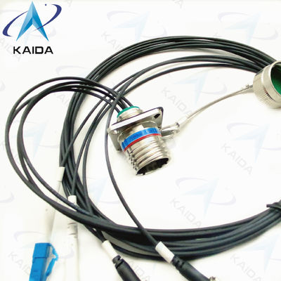 Conectores de fibra óptica para recipientes de montagem em caixa com contacto de ouro MIL-DTL-26482 série Ii