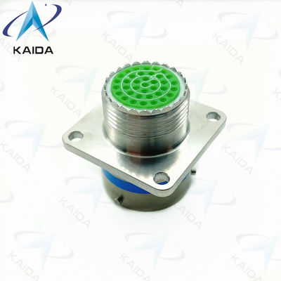 7.5 Um conector MIL-DTL-38999 I de aço inoxidável passivado Mil D 38999